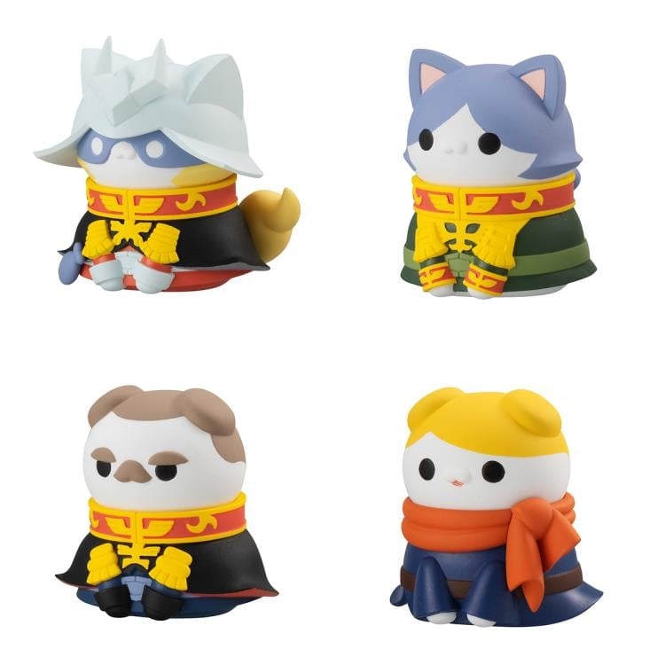Mobile Suit Gundam Mega Cat Project Nyandam! Principality of Zeon Box of 8 Figures (With Gift) Gallery Image 4