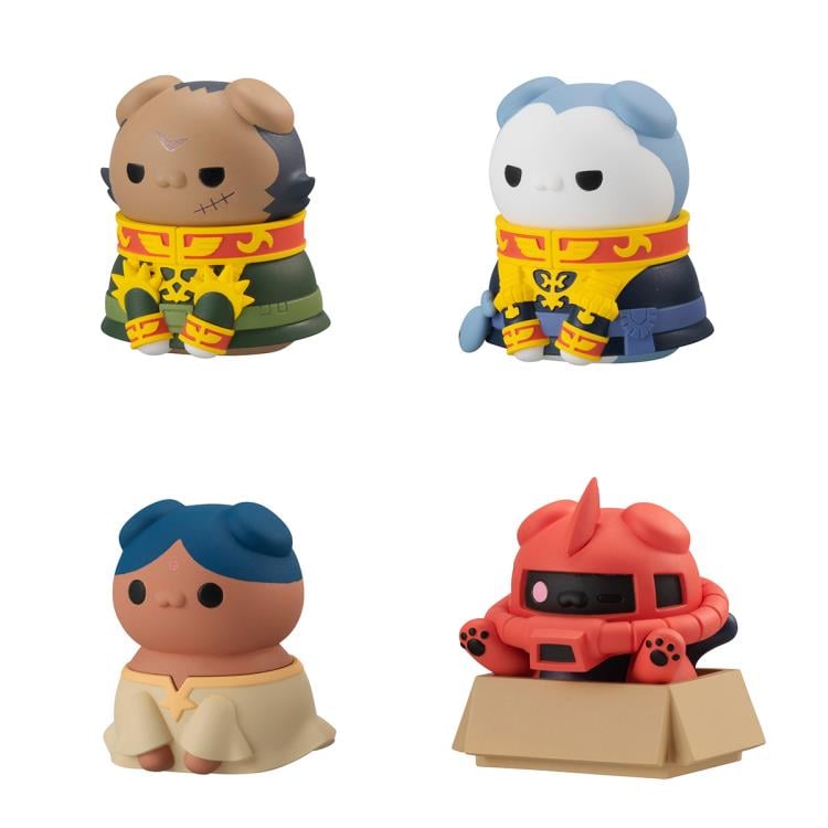 Mobile Suit Gundam Mega Cat Project Nyandam! Principality of Zeon Box of 8 Figures (With Gift) Gallery Image 6