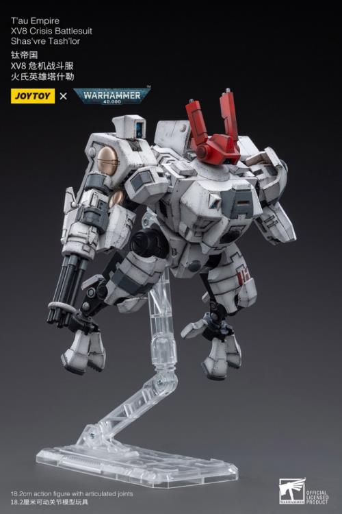 Warhammer 40K T'au Empire XV8 Crisis Battlesuit Shas'vre Tash'lor 1/18 Scale Figure Gallery Image 9