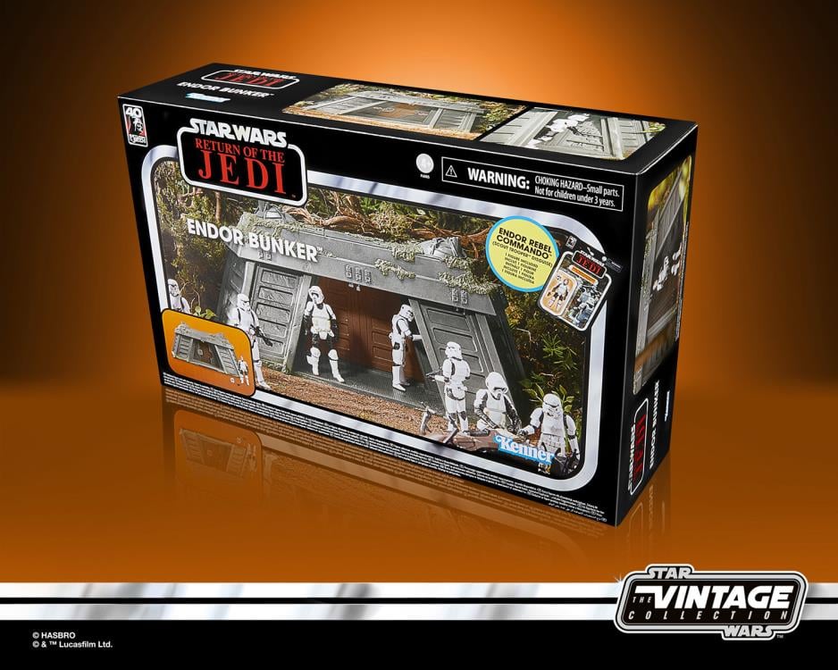 Star Wars 40th Anniversary The Vintage Collection Endor Bunker Playset (Return of the Jedi) Gallery Image 28
