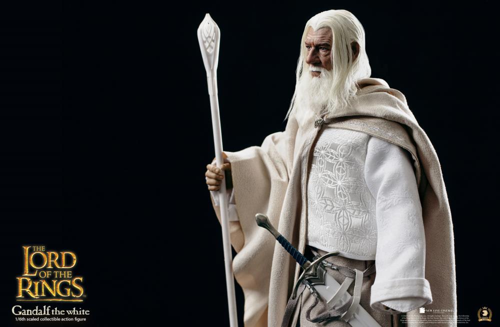 The Lord of the Rings The Crown Series Gandalf the White & Shadowfax 1/6 Scale Figure Set Gallery Image 9