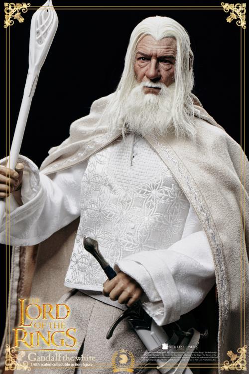 The Lord of the Rings The Crown Series Gandalf the White & Shadowfax 1/6 Scale Figure Set Gallery Image 6
