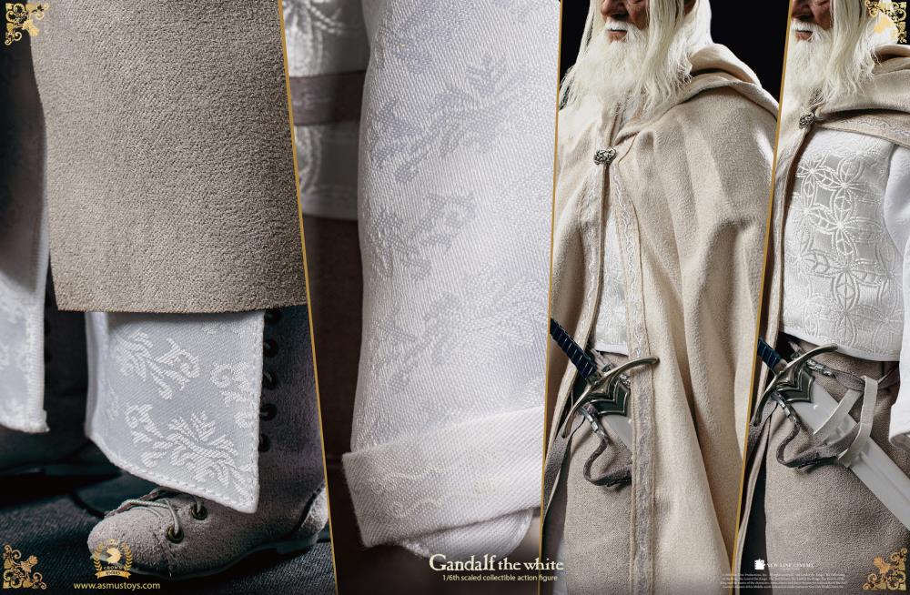 The Lord of the Rings The Crown Series Gandalf the White & Shadowfax 1/6 Scale Figure Set Gallery Image 18
