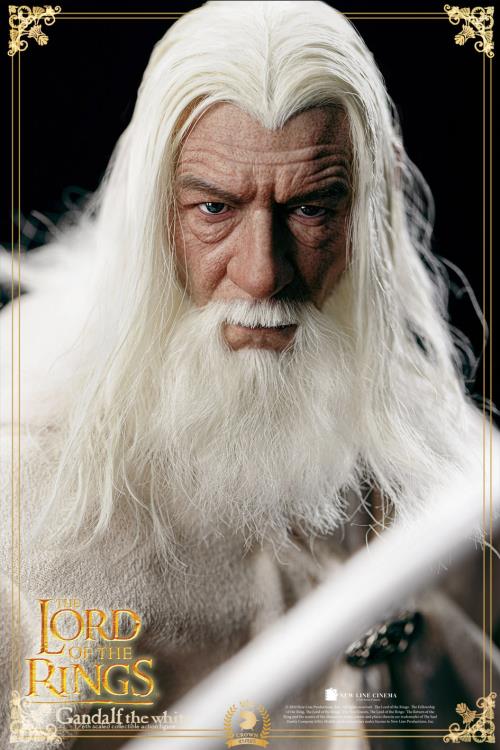 The Lord of the Rings The Crown Series Gandalf the White & Shadowfax 1/6 Scale Figure Set Gallery Image 12