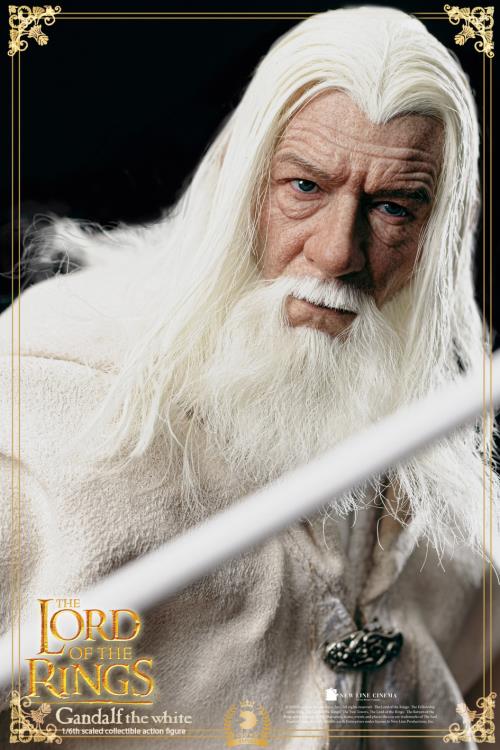 The Lord of the Rings The Crown Series Gandalf the White & Shadowfax 1/6 Scale Figure Set Gallery Image 14