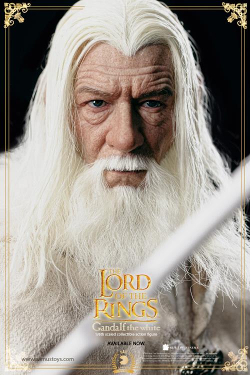 The Lord of the Rings The Crown Series Gandalf the White & Shadowfax 1/6 Scale Figure Set Gallery Image 11