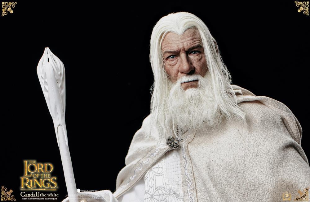 The Lord of the Rings The Crown Series Gandalf the White & Shadowfax 1/6 Scale Figure Set Gallery Image 10