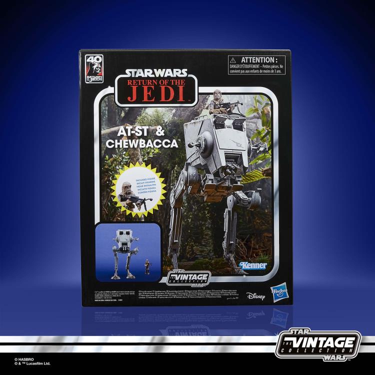 Star Wars 40th Anniversary The Vintage Collection AT-ST & Chewbacca (Return of the Jedi) Gallery Image 18