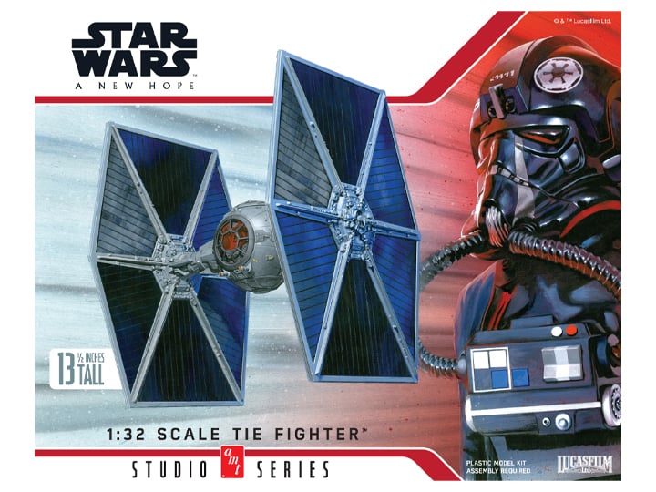 STAR wars！未開封‼️ Star Wars: A New Hope Studio Series TIE Fighter 1/32 Scale Model Kit