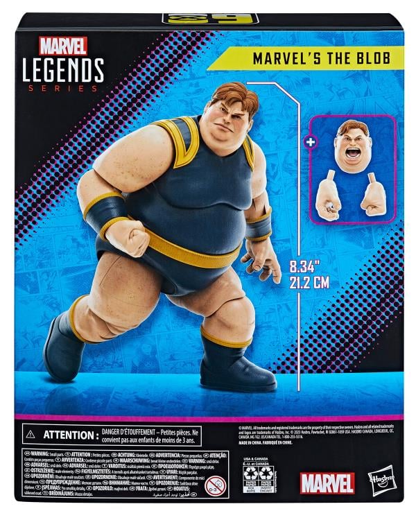 X-Men 60th Anniversary Marvel Legends Marvel's The Blob Action Figure Gallery Image 10