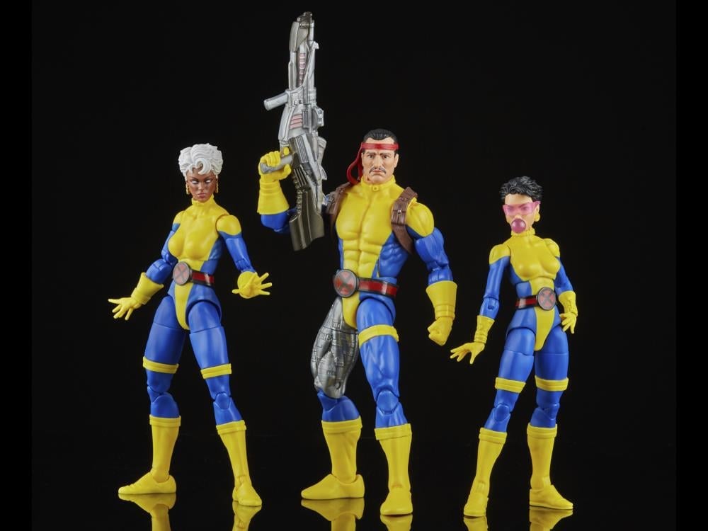 The Uncanny X-Men 60th Anniversary Marvel Legends Forge, Storm, & Jubilee Action Figure Three-Pack Gallery Image 3