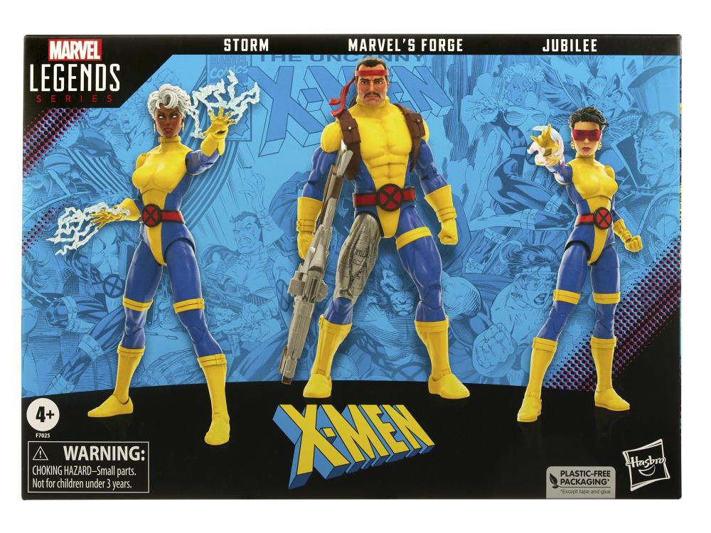 The Uncanny X-Men 60th Anniversary Marvel Legends Forge, Storm, & Jubilee Action Figure Three-Pack Gallery Image 18