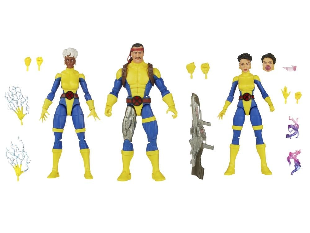 The Uncanny X-Men 60th Anniversary Marvel Legends Forge, Storm, & Jubilee Action Figure Three-Pack Gallery Image 17