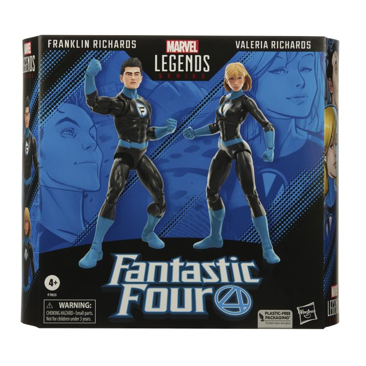 Fantastic Four Marvel Legends Franklin and Valeria Richards Action Figure Two-Pack Gallery Image 14