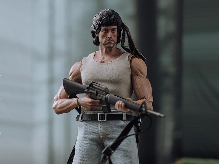 First Blood Exquisite Super Series John Rambo 1/12 Scale PX Previews Exclusive Action Figure Gallery Image 1