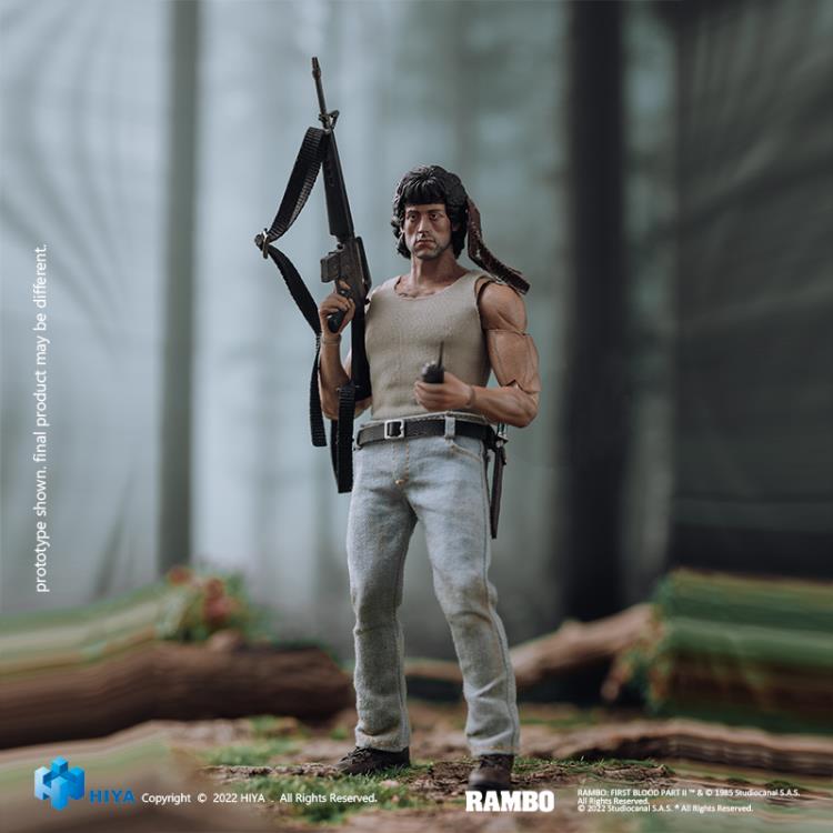First Blood Exquisite Super Series John Rambo 1/12 Scale PX Previews Exclusive Action Figure Gallery Image 5