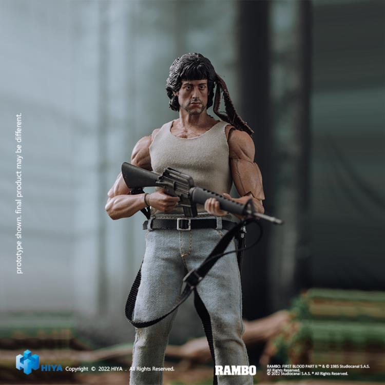 HIYA TOYS Rambo First Blood ランボー　フィギュア First Blood Exquisite Super Series John Rambo 1/12 Scale PX