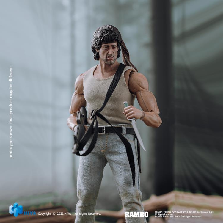 First Blood Exquisite Super Series John Rambo 1/12 Scale PX Previews Exclusive Action Figure Gallery Image 6