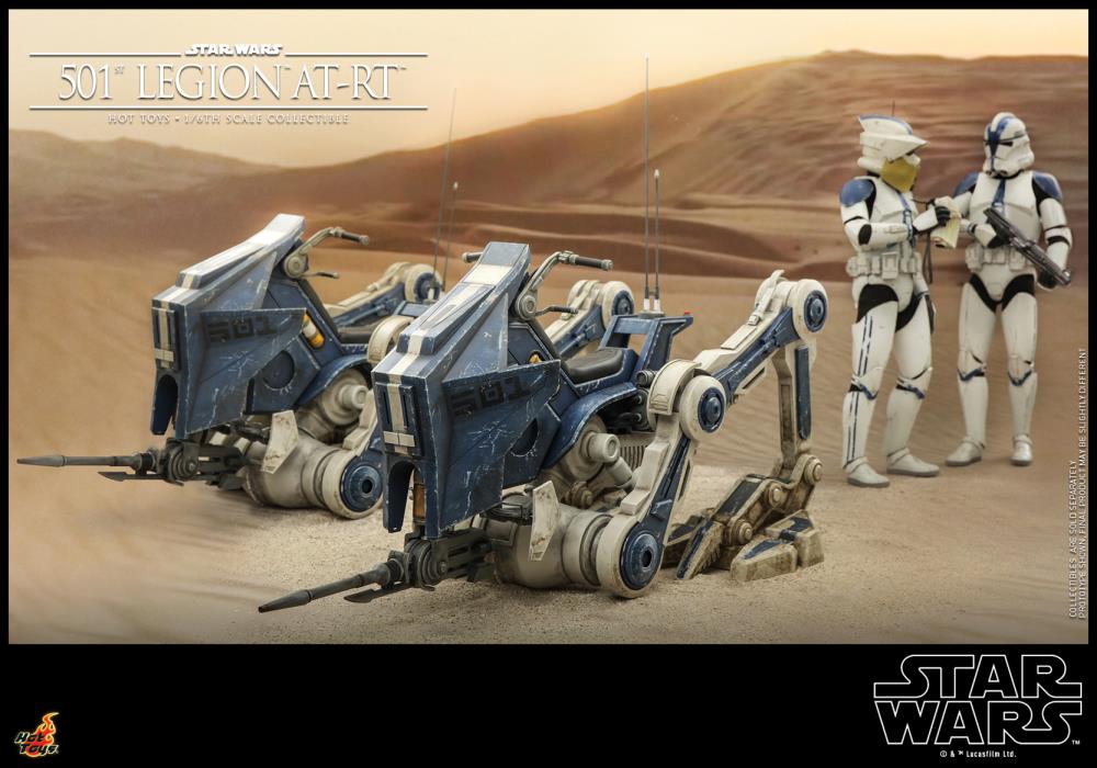 Star Wars: The Clone Wars TMS090 501st Legion AT-RT 1/6th Scale Collectible Vehicle Gallery Image 16