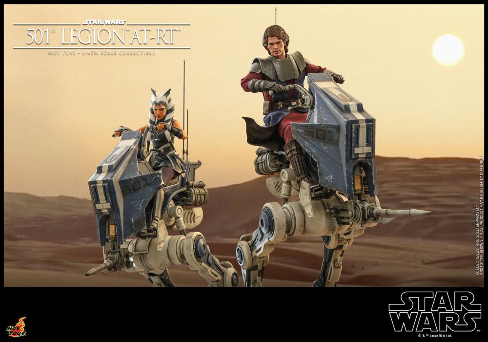 Star Wars: The Clone Wars TMS090 501st Legion AT-RT 1/6th Scale Collectible Vehicle Gallery Image 12