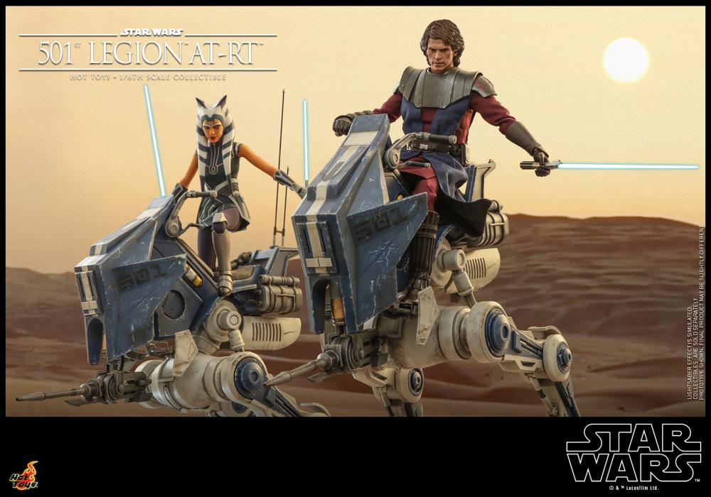 Star Wars: The Clone Wars TMS090 501st Legion AT-RT 1/6th Scale Collectible Vehicle Gallery Image 14