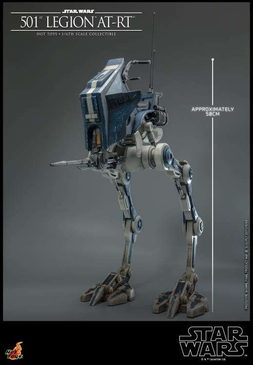 Star Wars: The Clone Wars TMS090 501st Legion AT-RT 1/6th Scale Collectible Vehicle Gallery Image 8