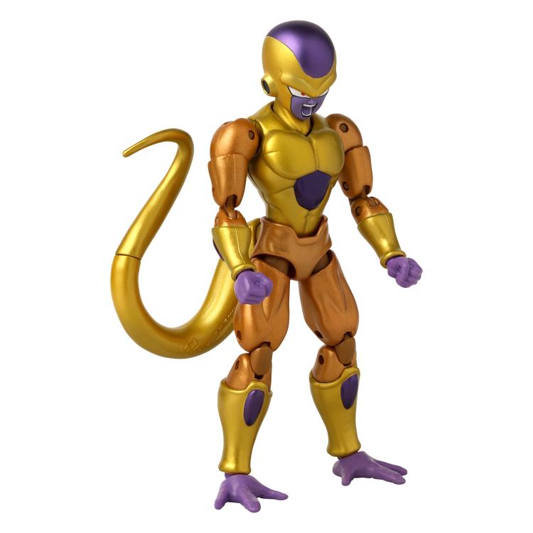 Dragon Ball Super: Super Hero Dragon Stars Super Saiyan Blue Goku Vs. Golden Frieza Action Figure Battle Pack Gallery Image 11