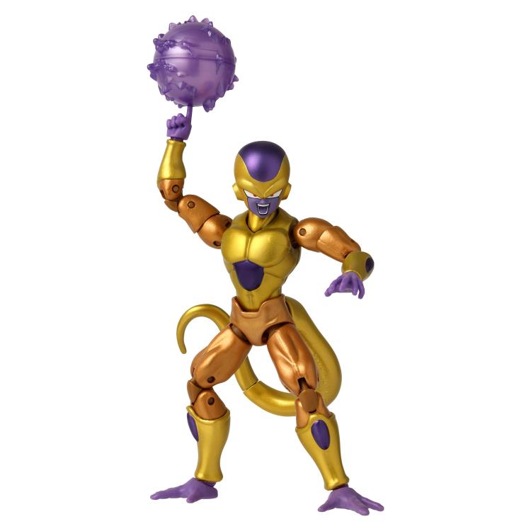 Dragon Ball Super: Super Hero Dragon Stars Super Saiyan Blue Goku Vs. Golden Frieza Action Figure Battle Pack Gallery Image 13