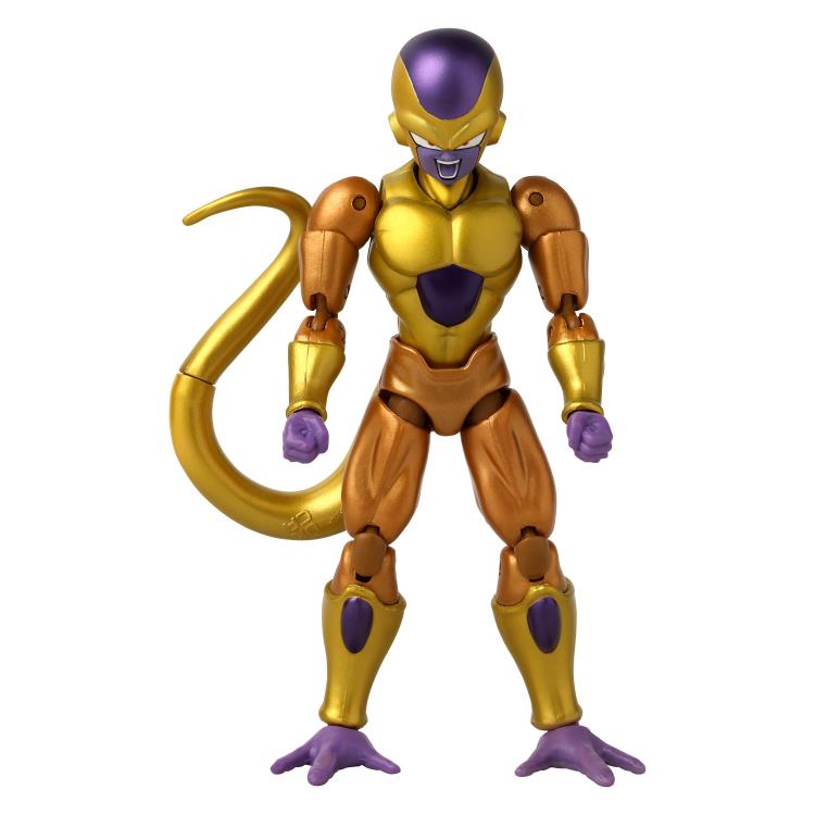 Dragon Ball Super: Super Hero Dragon Stars Super Saiyan Blue Goku Vs. Golden Frieza Action Figure Battle Pack Gallery Image 9