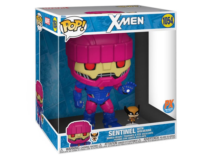 Pop! Jumbo: Marvel: X-Men - Sentinel with Wolverine PX Previews