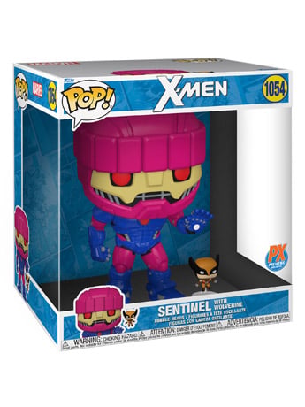 Pop! Jumbo: Marvel: X-Men - Sentinel with Wolverine PX Previews