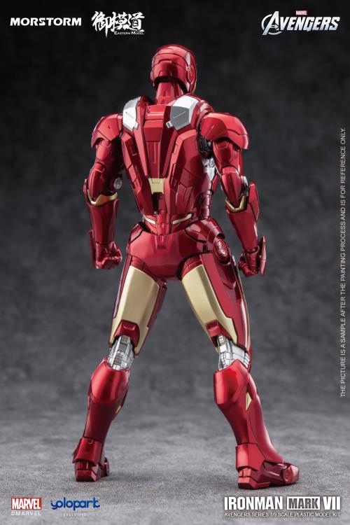 The Avengers Iron Man Mark VII 1/9 Scale Model Kit Gallery Image 4