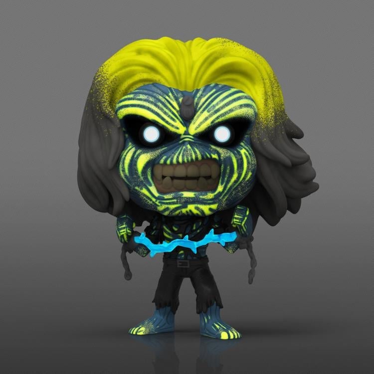 Pop! Rocks: Iron Maiden Eddie (Glow-in-the-Dark) AE Exclusive 4-Pack Gallery Image 5