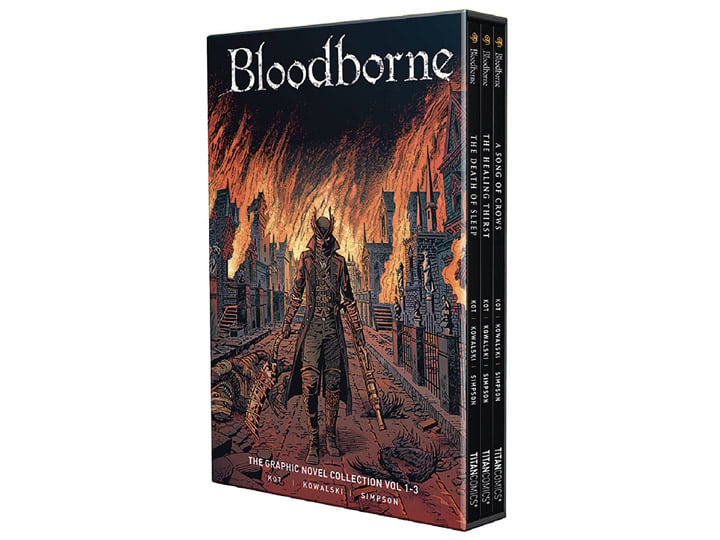 Bloodborne: Vol. 1-3 Graphic Novel Box Set Gallery Image 1