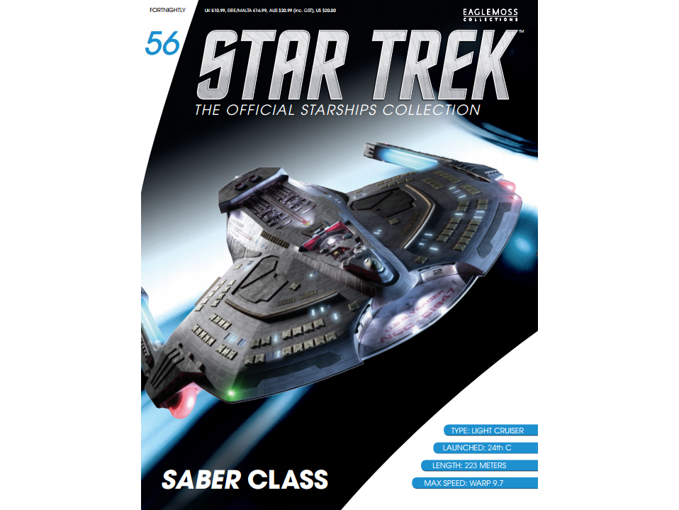 Star Trek Starships Collection #56 Saber Class Gallery Image 3