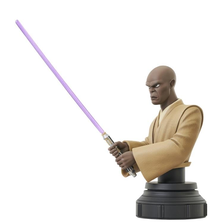 Star Wars: The Clone Wars Mace Windu 1/7 Scale Limited Edition Bust Gallery Image 13