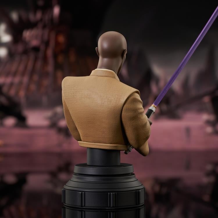 Star Wars: The Clone Wars Mace Windu 1/7 Scale Limited Edition Bust Gallery Image 5