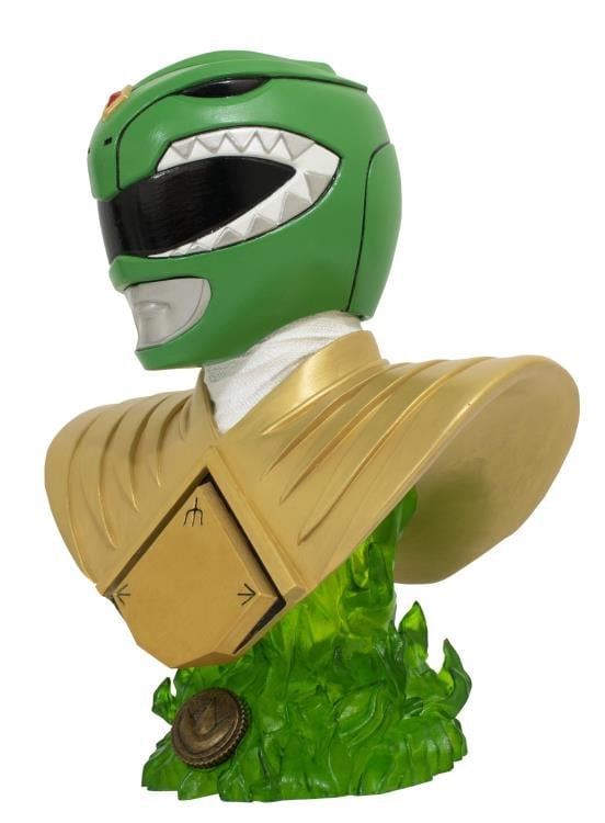 Mighty Morphin Power Rangers Legends in 3D Green Ranger 1/2 Scale Limited Edition Bust Gallery Image 5