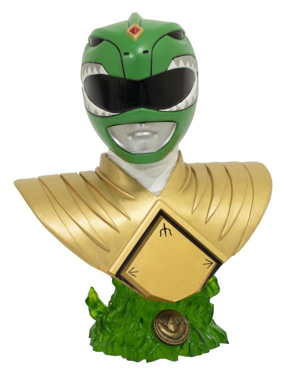 Mighty Morphin Power Rangers Legends in 3D Green Ranger 1/2 Scale Limited Edition Bust Gallery Image 3
