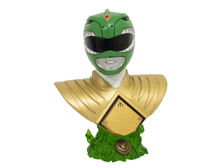 Mighty Morphin Power Rangers Legends in 3D Green Ranger 1/2 Scale Limited Edition Bust Gallery Image 1