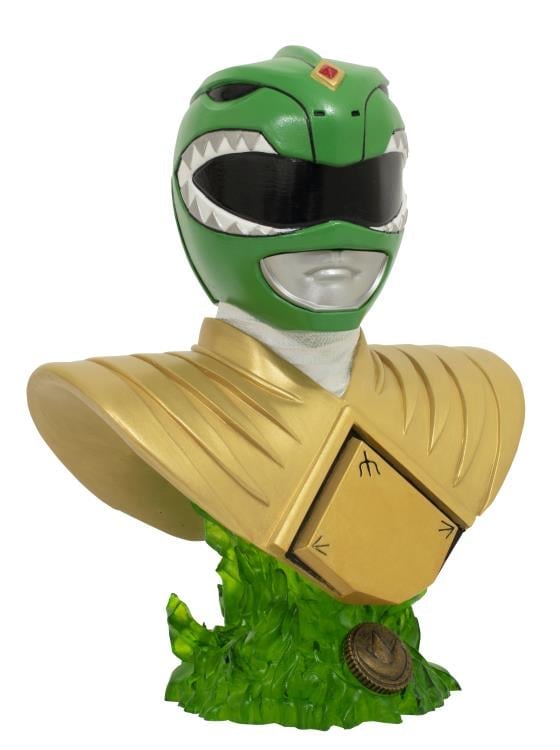 Mighty Morphin Power Rangers Legends in 3D Green Ranger 1/2 Scale Limited Edition Bust Gallery Image 4