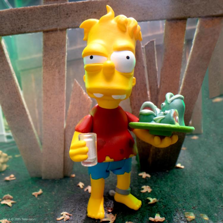The Simpsons Hungry r Simpson フィギュア The Simpsons Treehouse of Horror ReAction Hugo Simpson Figure
