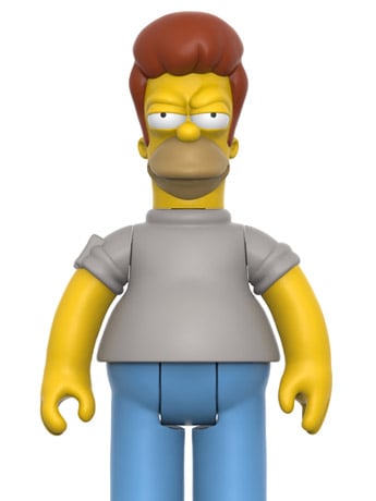 The Simpsons Treehouse of Horror ReAction Hell Toupee Homer Figure Gallery Image 2