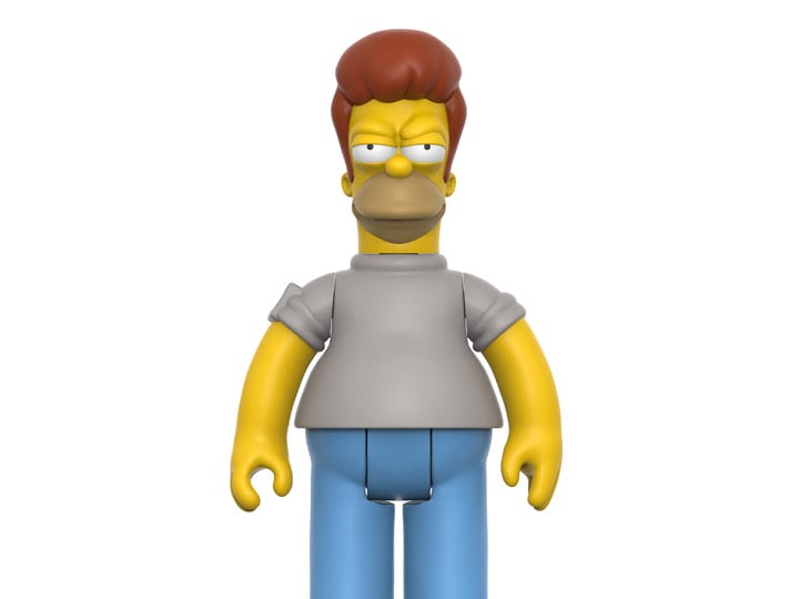 The Simpsons Treehouse of Horror ReAction Hell Toupee Homer Figure Gallery Image 1