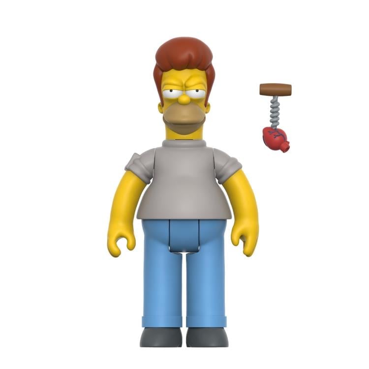 The Simpsons Treehouse of Horror ReAction Hell Toupee Homer Figure Gallery Image 3