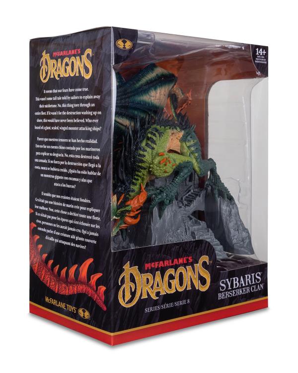 McFarlane's Dragons Series 8 Sybaris (Berserker Clan) Dragon Statue Gallery Image 11
