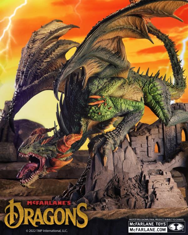 McFarlane's Dragons Series 8 Sybaris (Berserker Clan) Dragon Statue Gallery Image 13