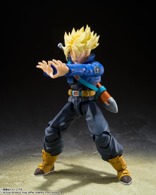 Dragon Ball Z S.H.Figuarts Super Saiyan Trunks (Boy from the Future) Action Figure Gallery Image 5