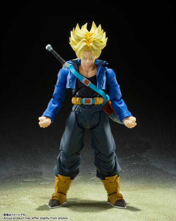 Dragon Ball Z S.H.Figuarts Super Saiyan Trunks (Boy from the Future) Action Figure Gallery Image 3
