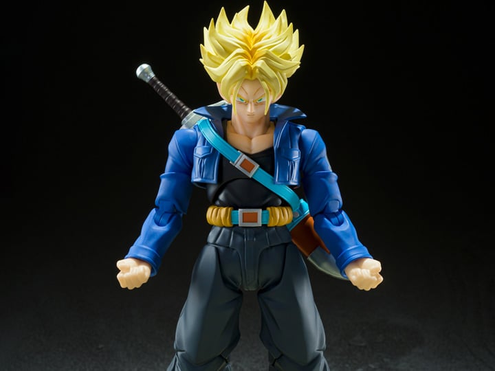 Dragon Ball Z S.H.Figuarts Super Saiyan Trunks (Boy from the Future) Action Figure Gallery Image 1